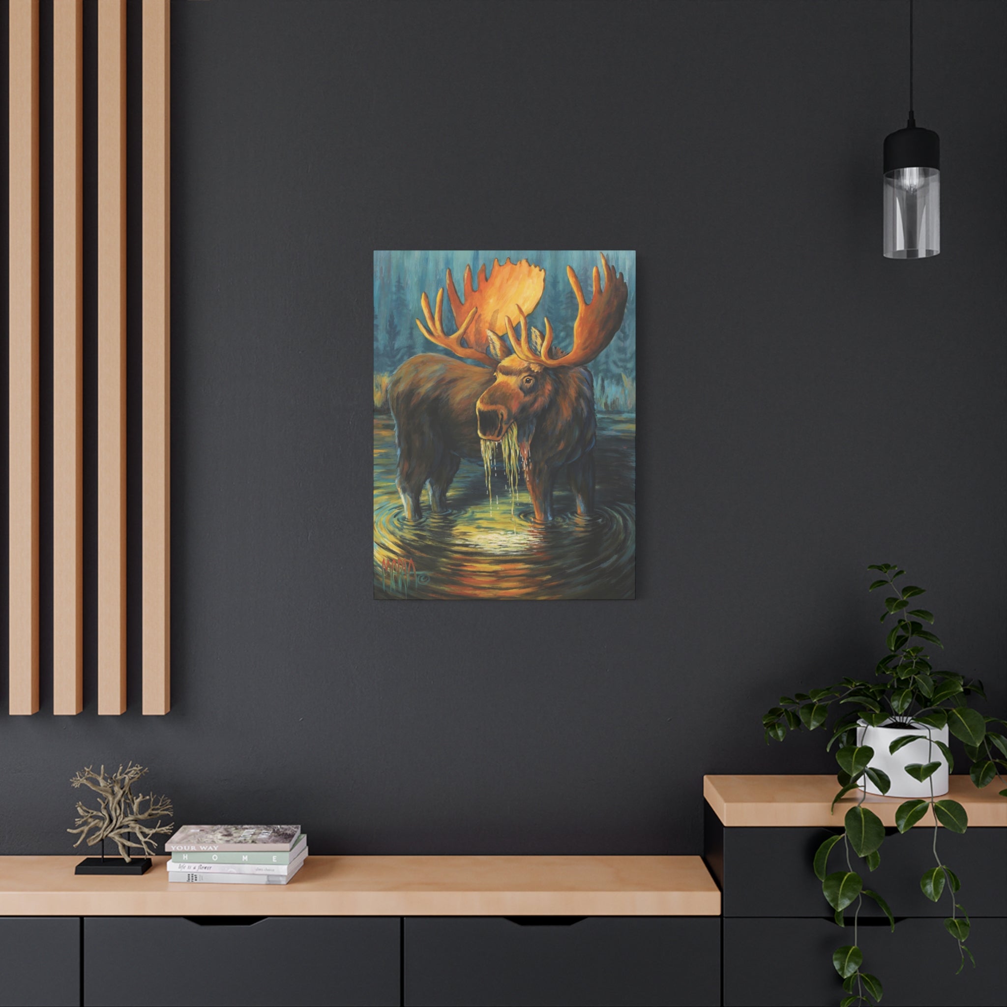 Marsh Moose