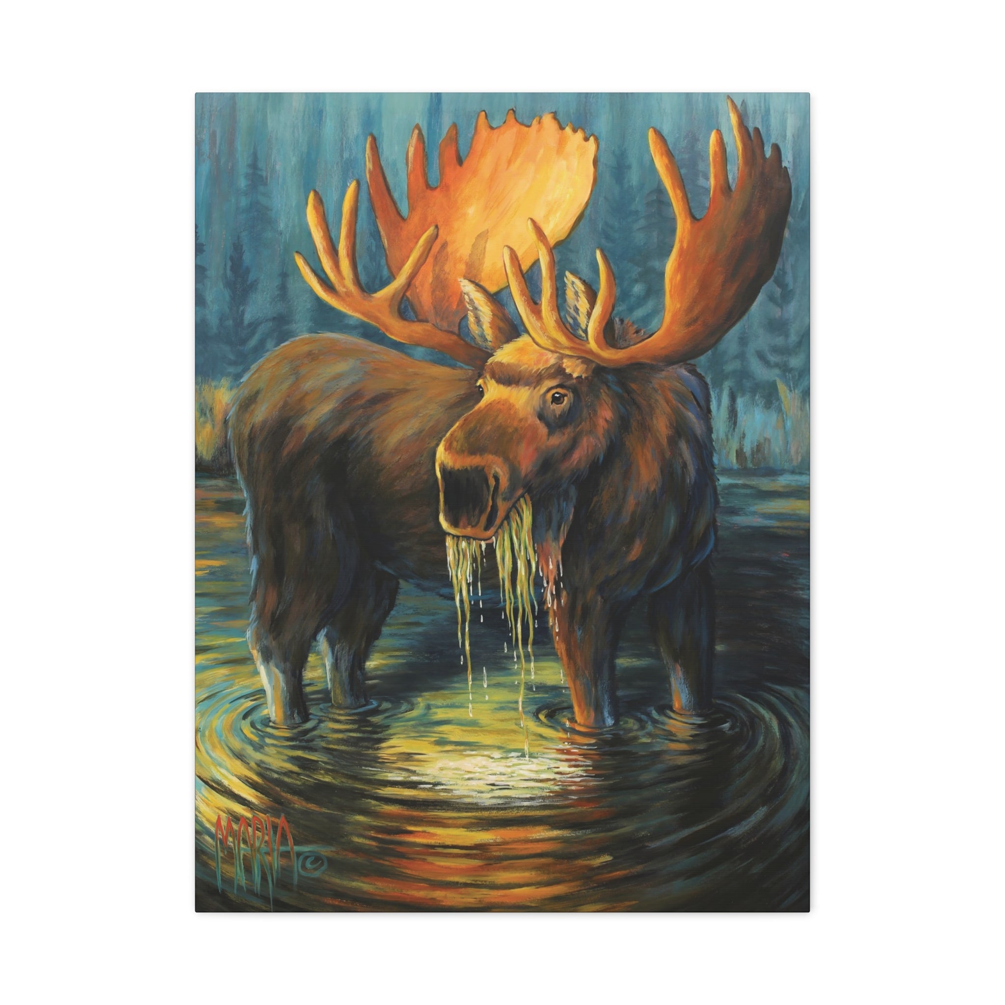 Marsh Moose