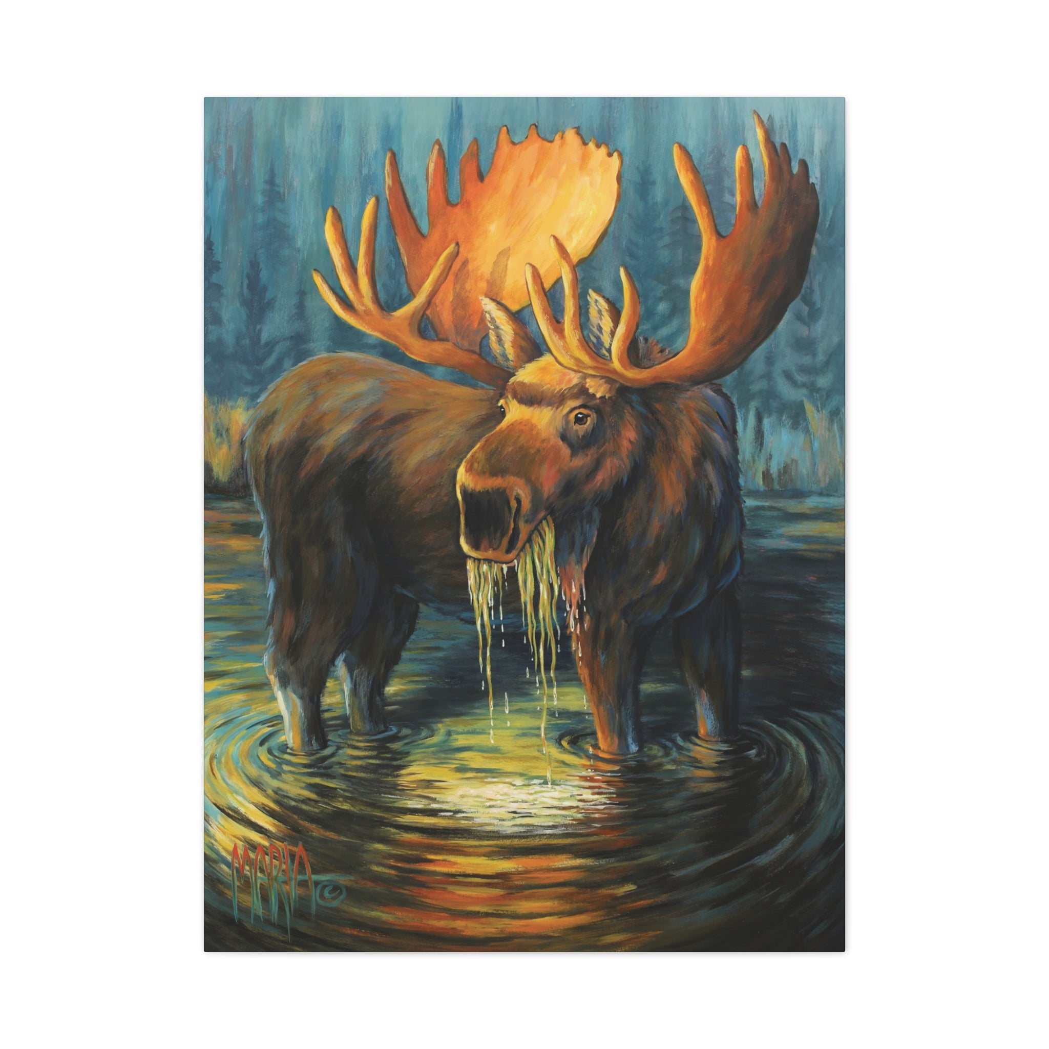 Marsh Moose