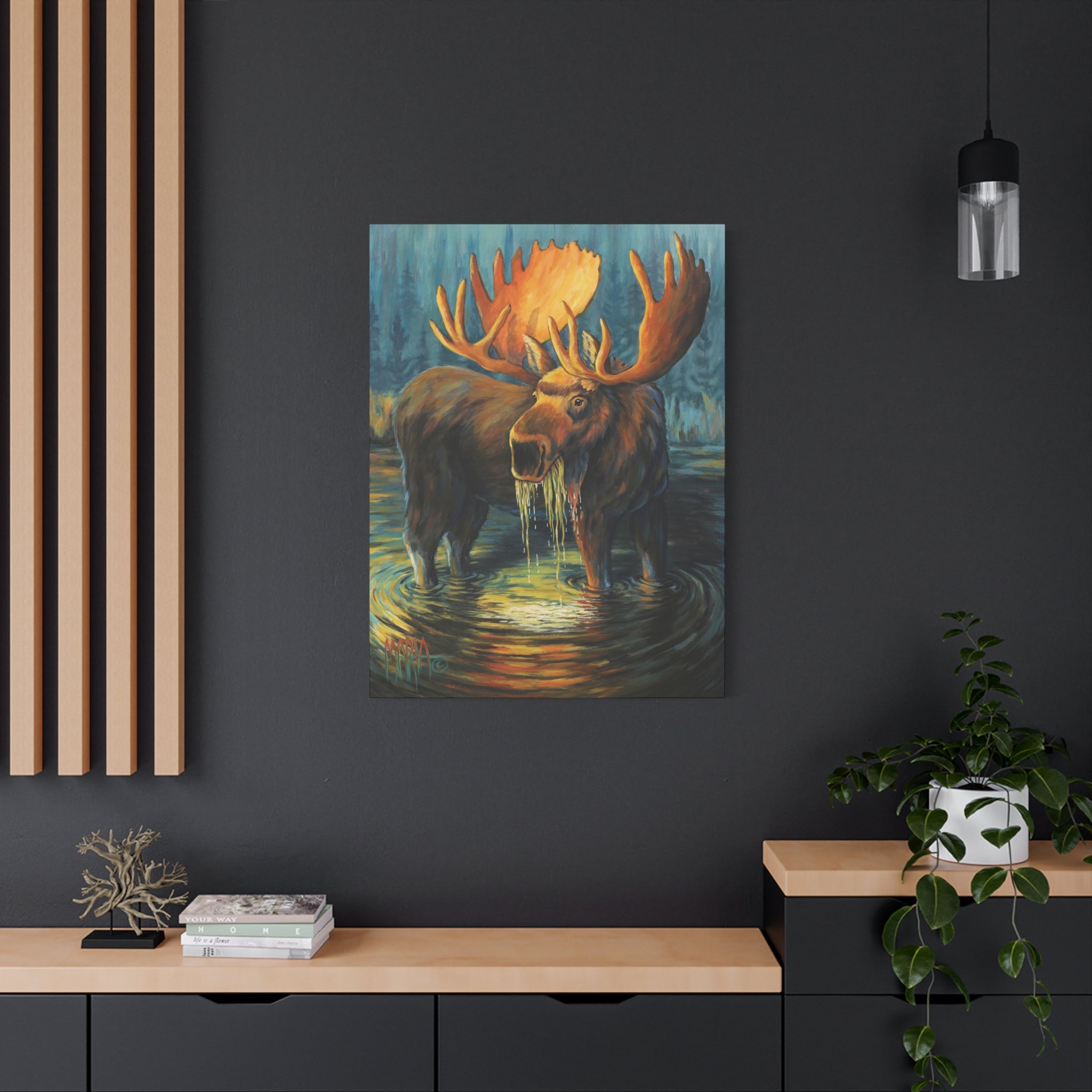 Marsh Moose