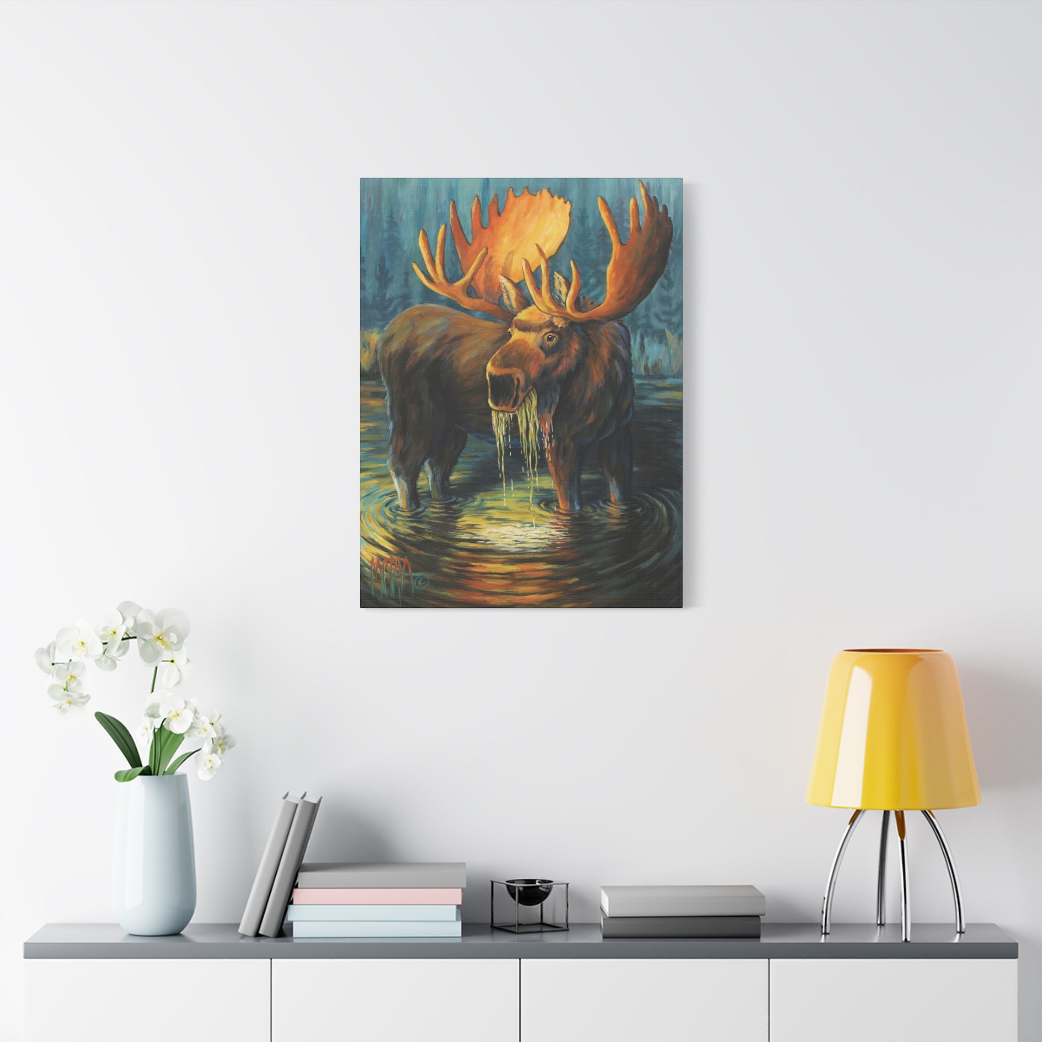 Marsh Moose