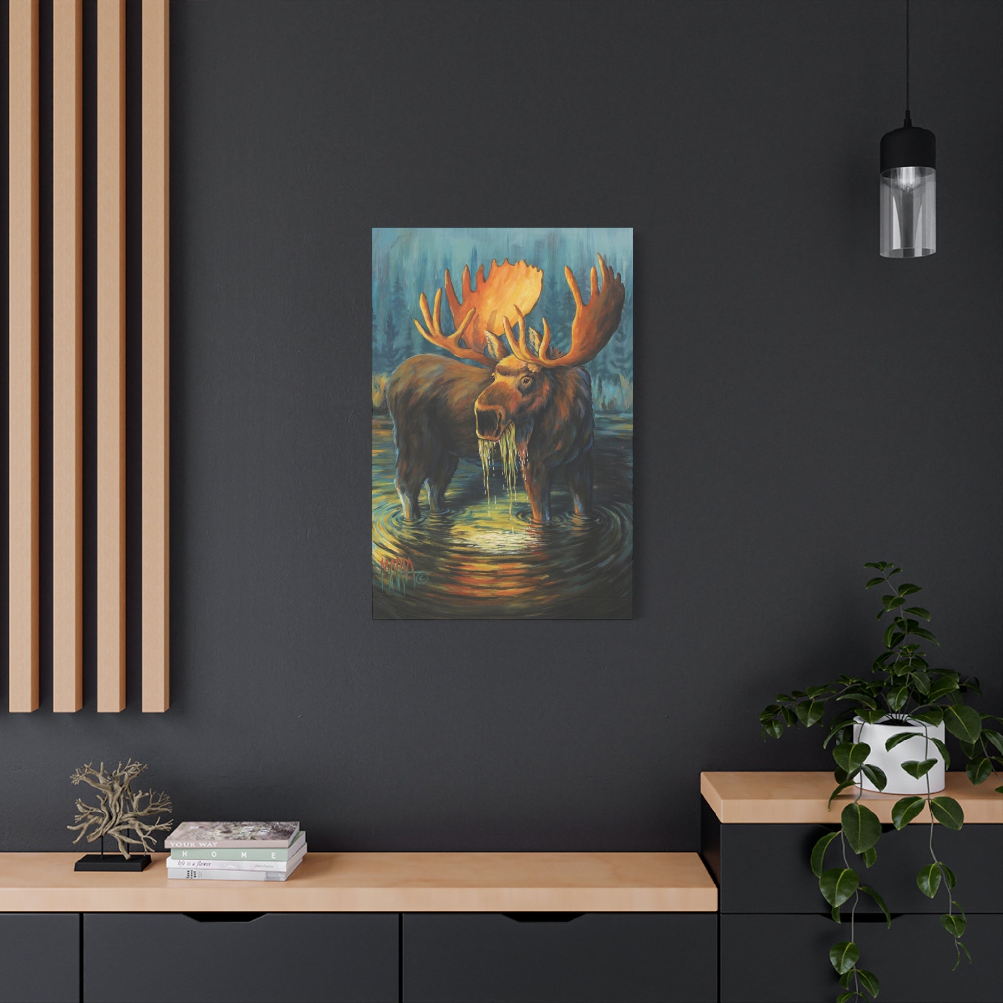 Marsh Moose