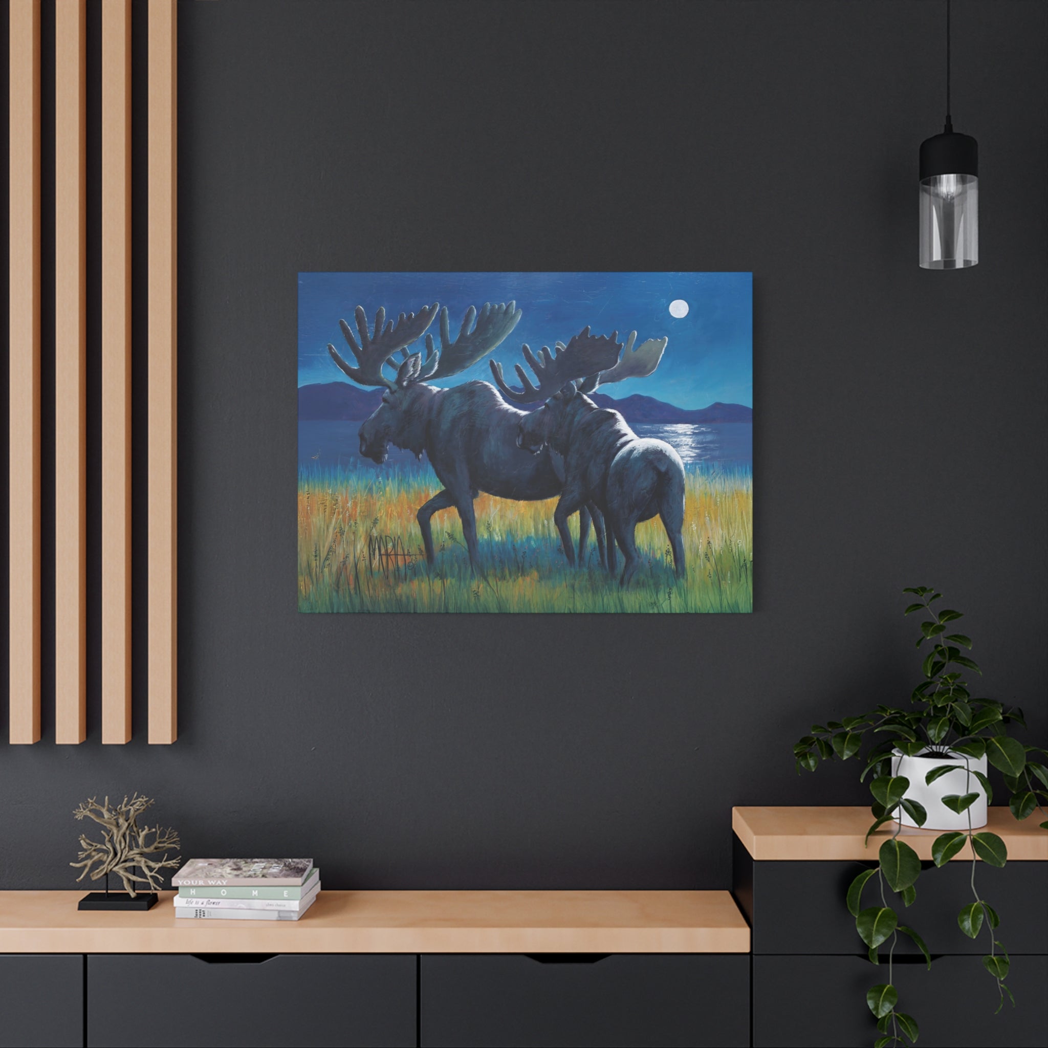 Moonlit Moose