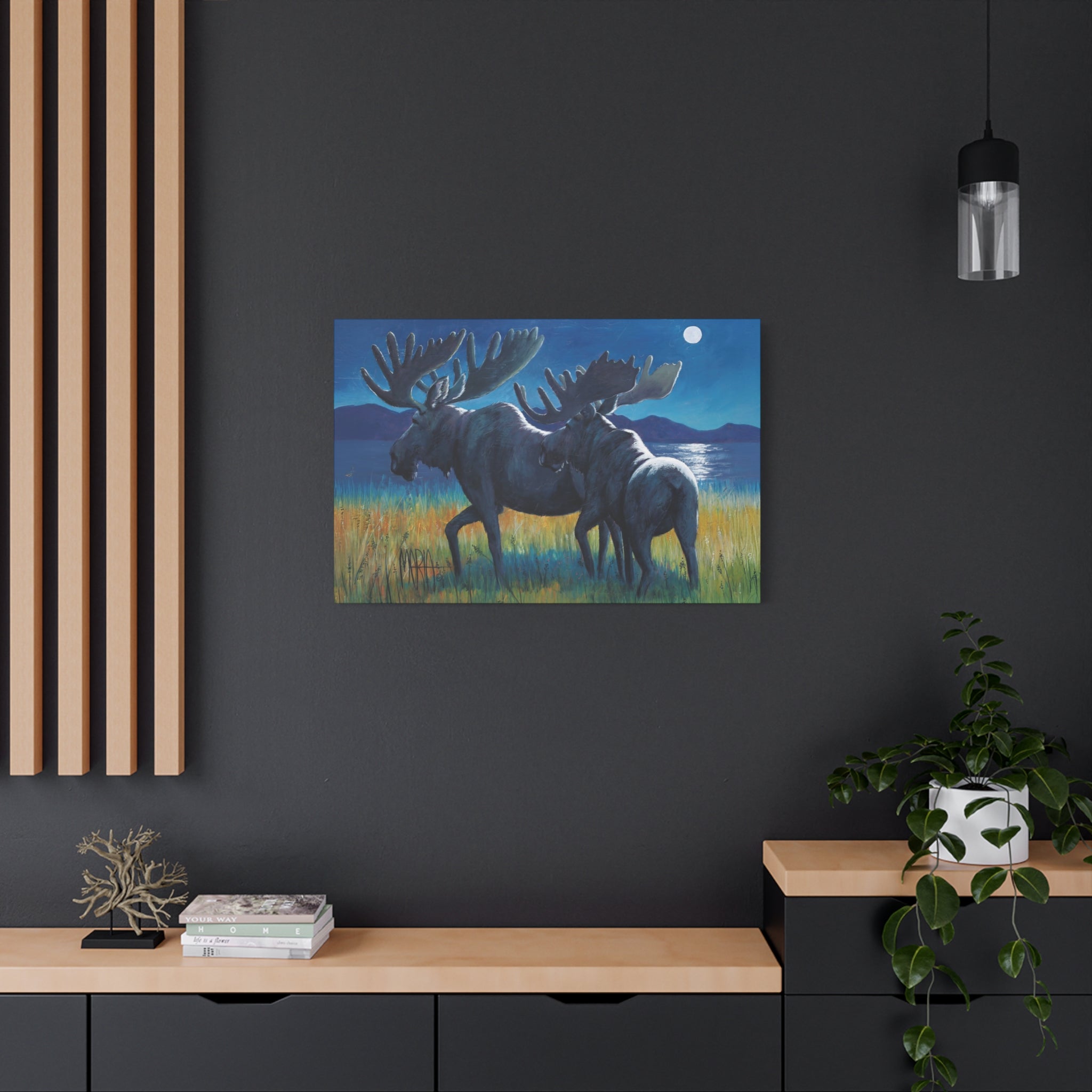 Moonlit Moose