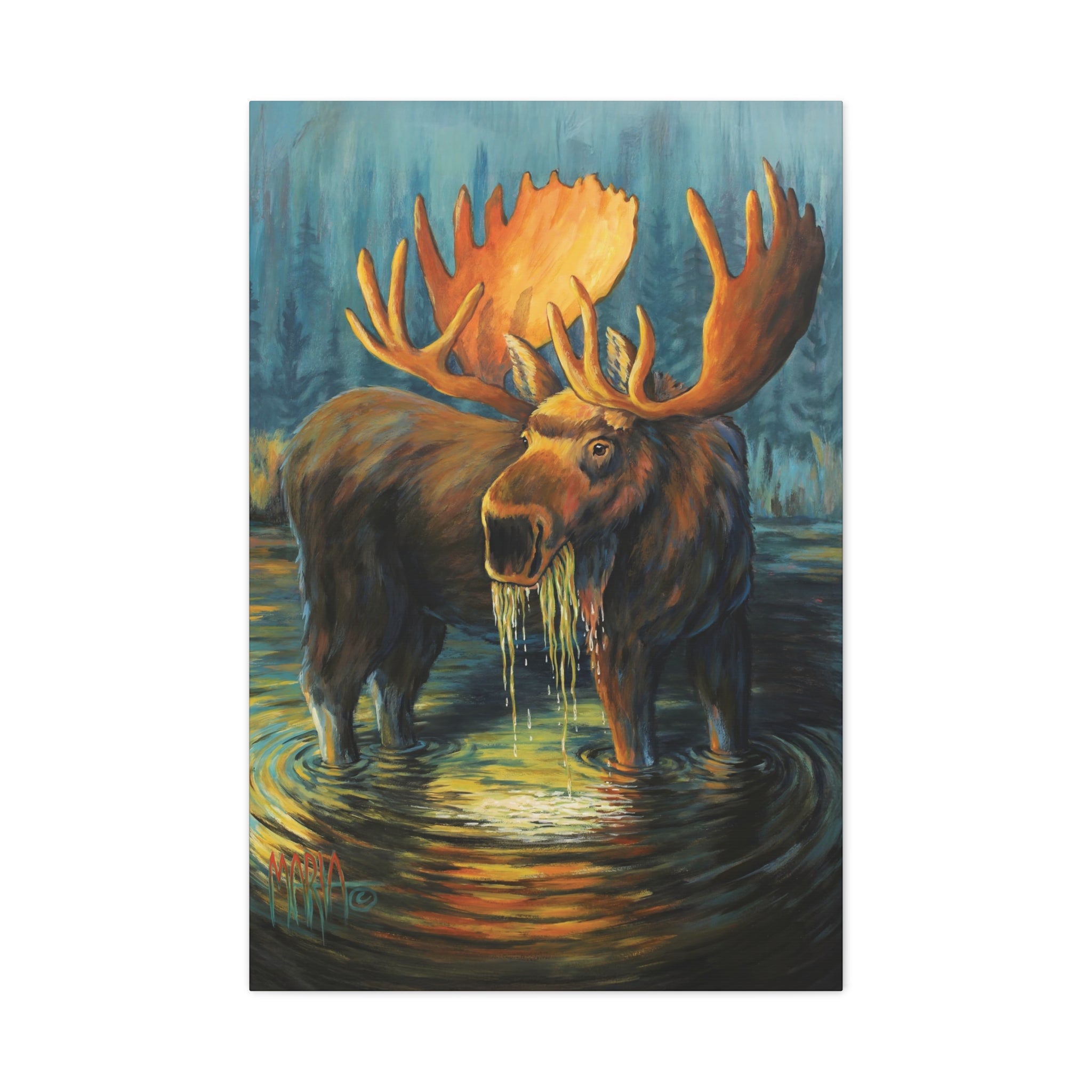 Marsh Moose